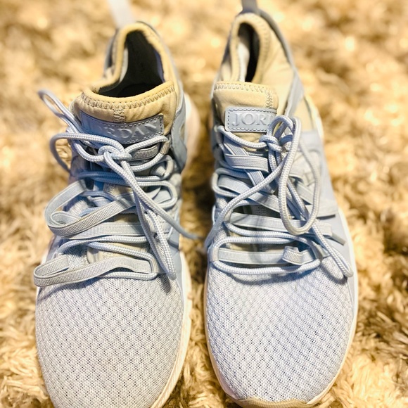 115-Nike Jordan Formula 23 Men’s Size 9 Ice Blue Wolf Grey 881465 - 406 - Picture 7 of 11